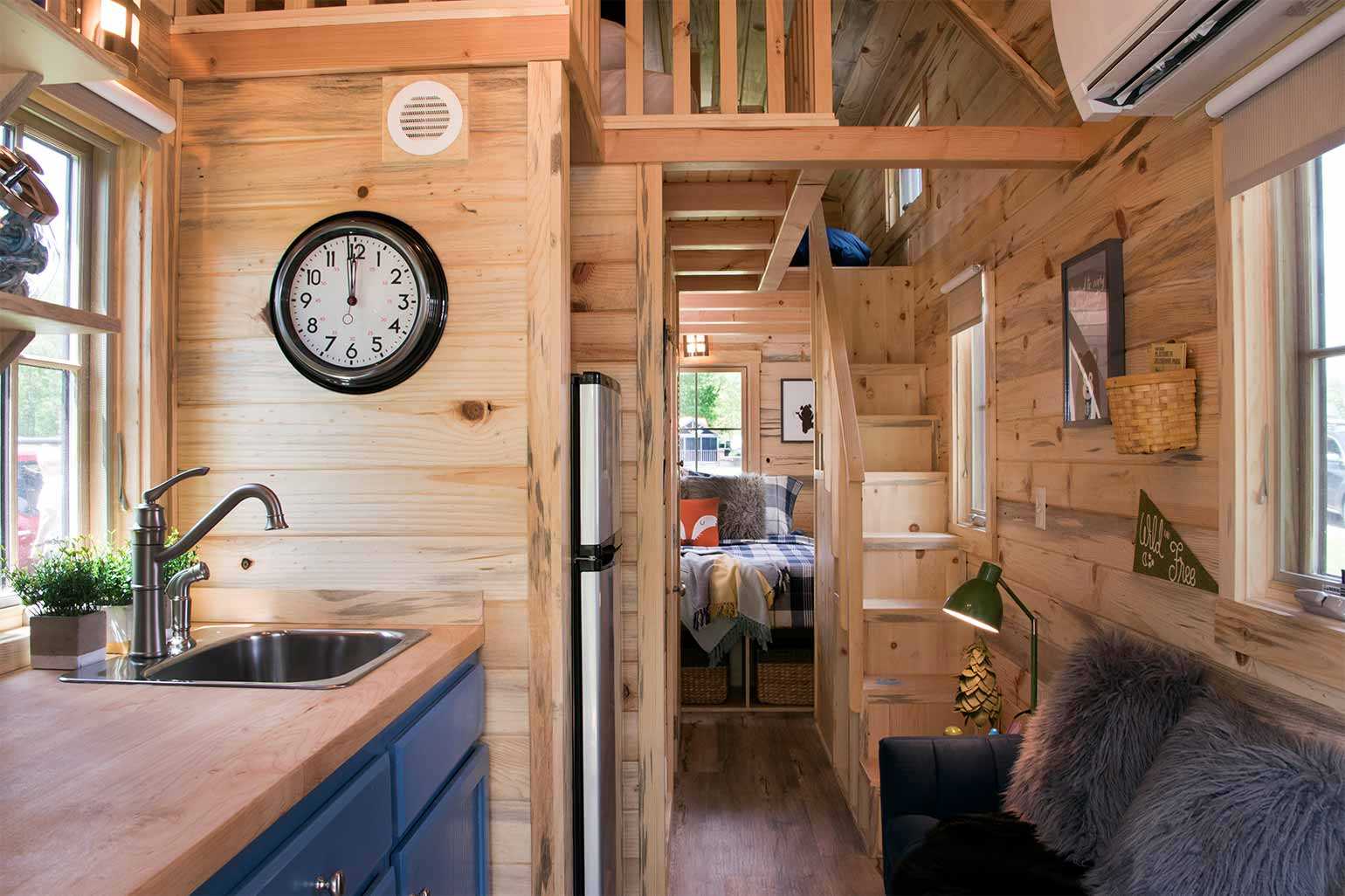 Tiny House for Sale - The WILLOW 2/1 with loft Tiny Home