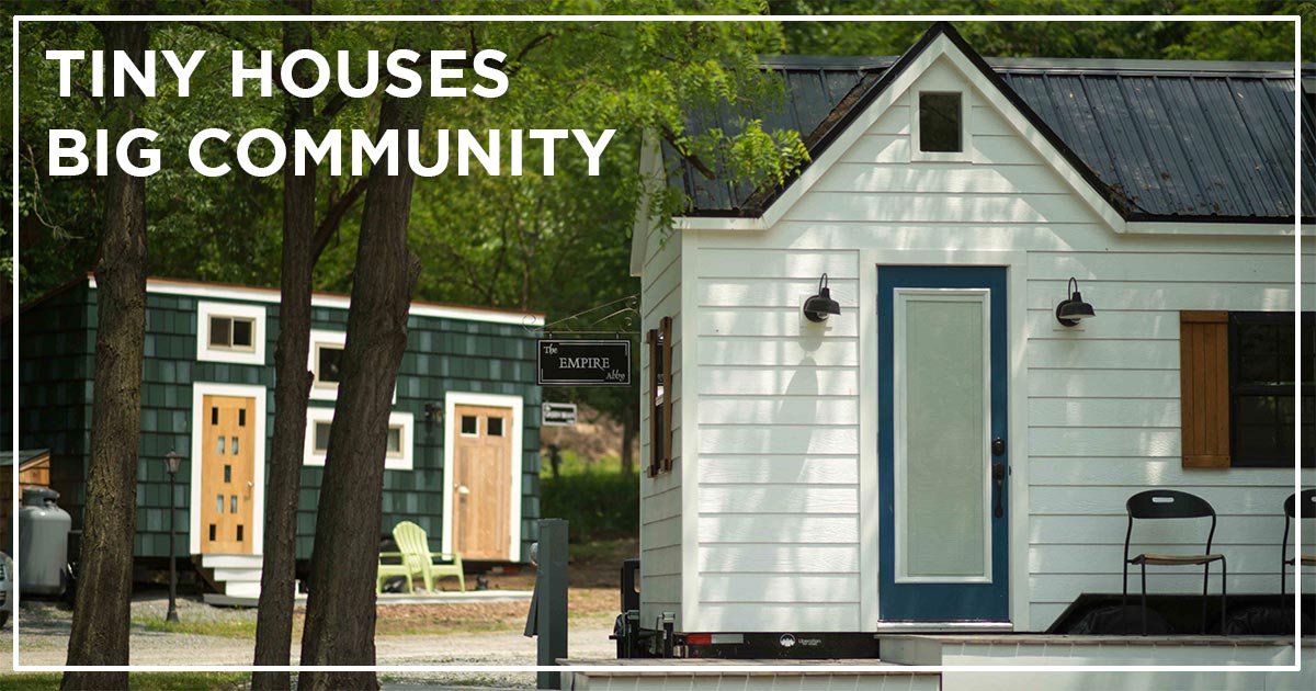 Tiny House Community Parking And Tiny House Rv Friendly Parks Tumbleweed Tiny House Company